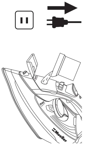 MuellerLiving MLR010002N Professional Grade Steam Iron User Manual MuellerLiving MLR010002N Professional Grade Steam Iron 5