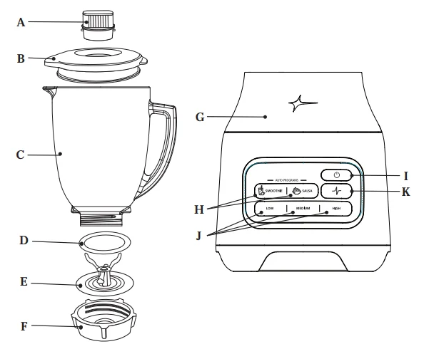 Oster 2143024 One-Touch Blender User Manual Oster 2143024 One-Touch Blender 1