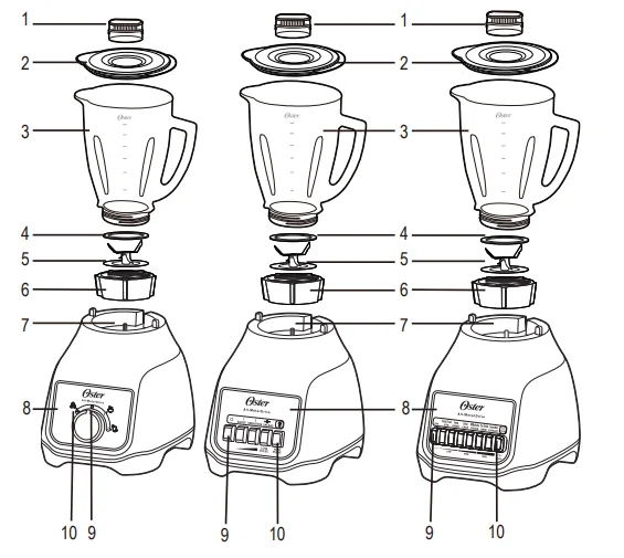Oster 2197995 2-in-1 Kitchen System Blender and Food Processor Manual Oster 2197995 2-in-1 Kitchen System Blender and Food Processor 1