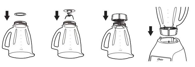 Oster 2197995 2-in-1 Kitchen System Blender and Food Processor Manual Oster 2197995 2-in-1 Kitchen System Blender and Food Processor 2