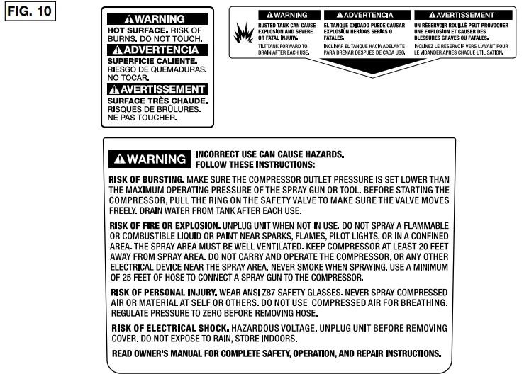 PORTER-CABLE C2002 6-Gallon Oil-Free Pancake Compressor 5