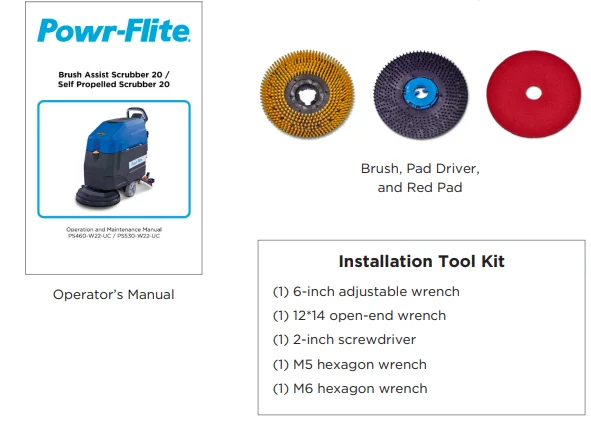 Powr-Flite PS530-W22-UC Self-Propelled Scrubber 5