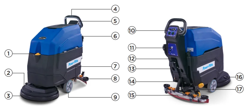 Powr-Flite PS530-W22-UC Self-Propelled Scrubber 6