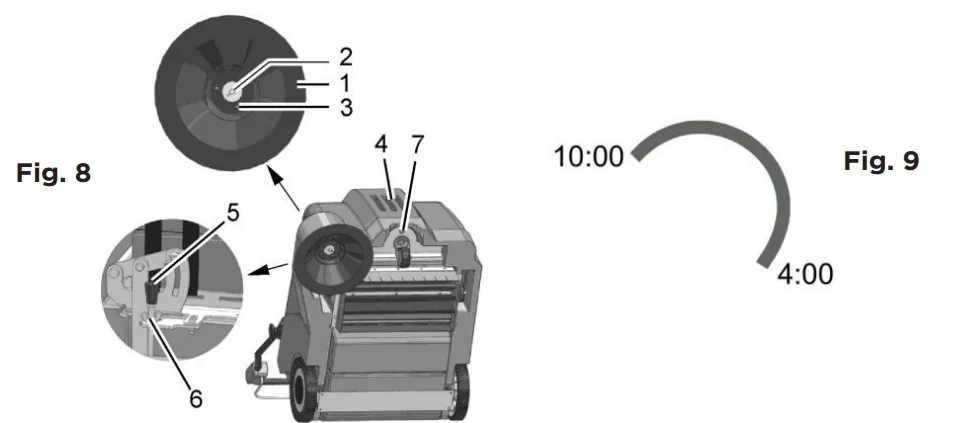 Powr-Flite PW050-W26-U Quasar 26 Battery Sweeper 8