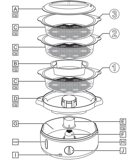 Russell Hobbs 19270-56 Food Steamer 1