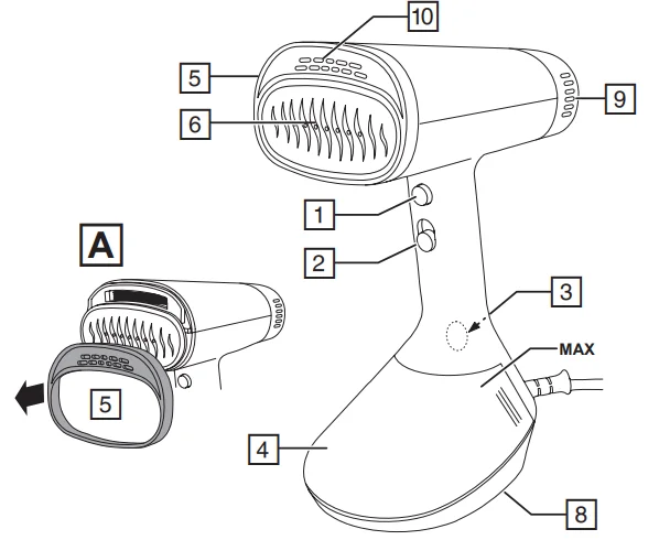 Russell Hobbs 28550-56 Steam Genie VacuSteam 1