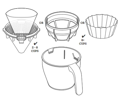 Sage SDC465BSS4GUK1 Luxe Brewer Thermal Drip Coffee Machine 4