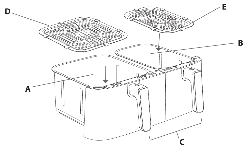 Tefal Easy Fry Dual XXL Air Fryer 2