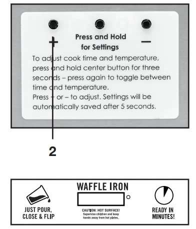 Waring WWHD500 Heavy-Duty Belgian Waffle Maker User Manual Waring WWHD500 Heavy-Duty Belgian Waffle Maker 2