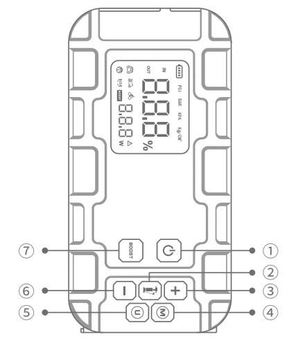 Buture Beta07 Portable Battery Jump Starter 2