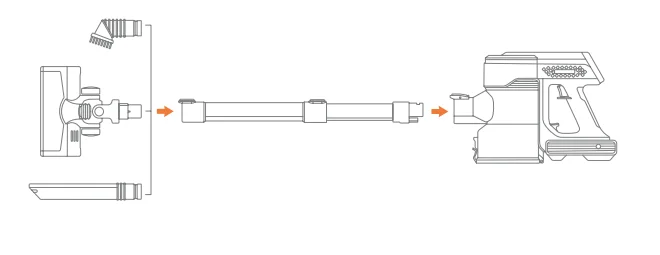 Buture JR700 Cordless Stick Vacuum Cleaner Manual Buture JR700 Cordless Stick Vacuum Cleaner 5