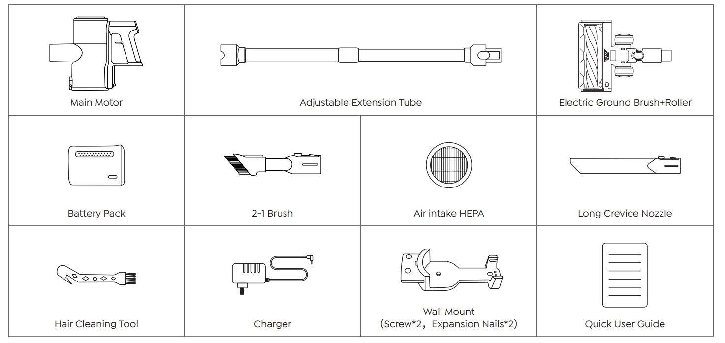 Buture X9 Cordless Vacuum Cleaner 7