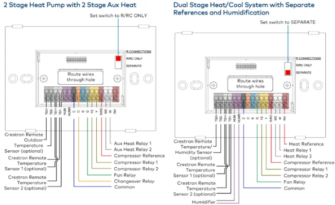 Crestron HZ-THSTAT Wireless Programmable Thermostat User Manual Crestron HZ-THSTAT Wireless Programmable Thermostat 10