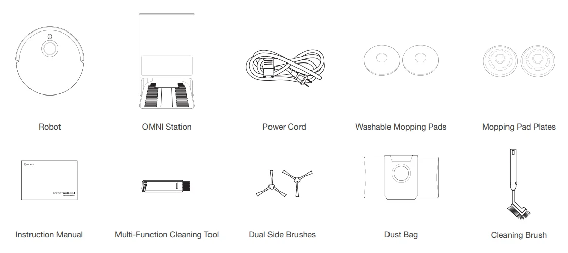 DEEBOT T20e OMNI Robot Vacuum 1