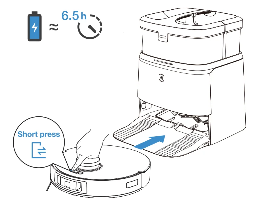 DEEBOT T30 OMNI Robot Vacuum 18