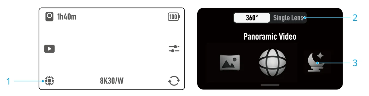 DJI Osmo 360 Camera User Manual DJI Osmo 360 Camera 15