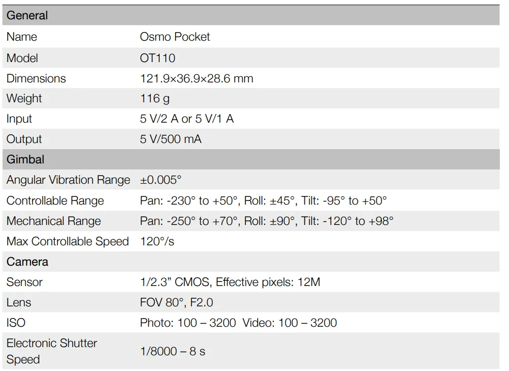 DJI Osmo Pocket Series Camera 14