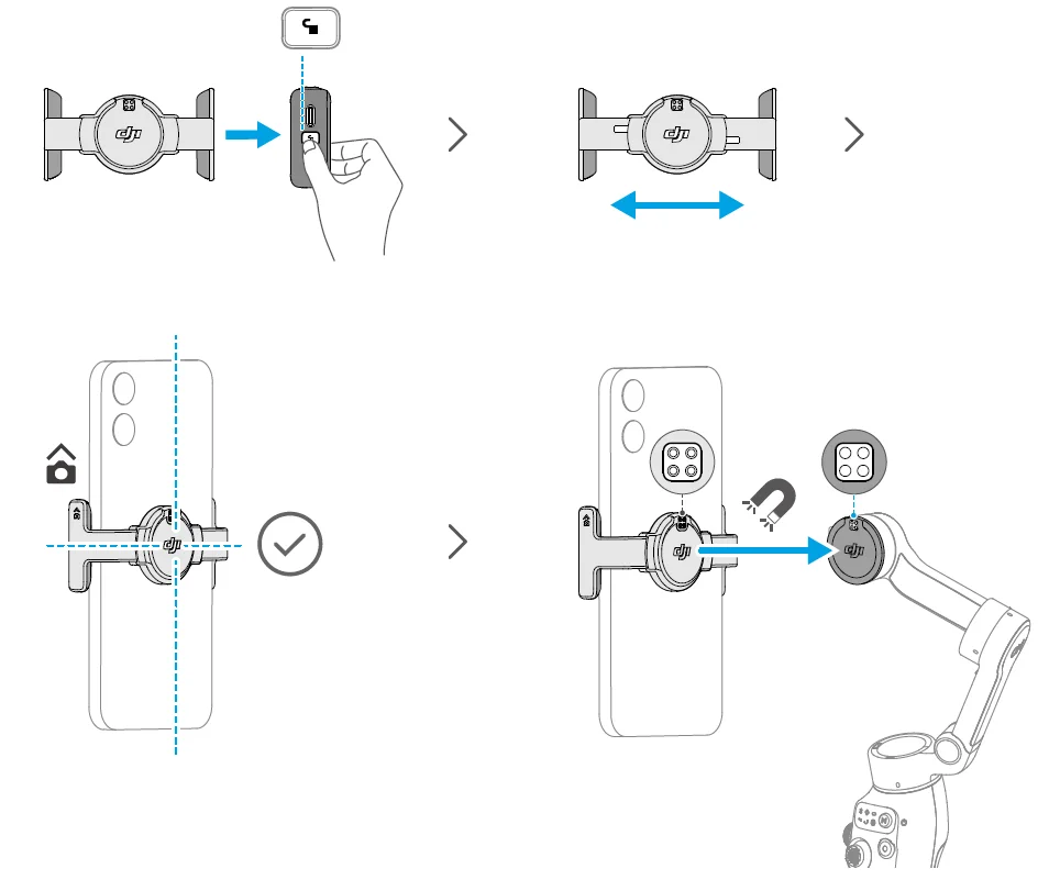 DJI Osmo Mobile 8 User Manual DJI Osmo mobile 8 55