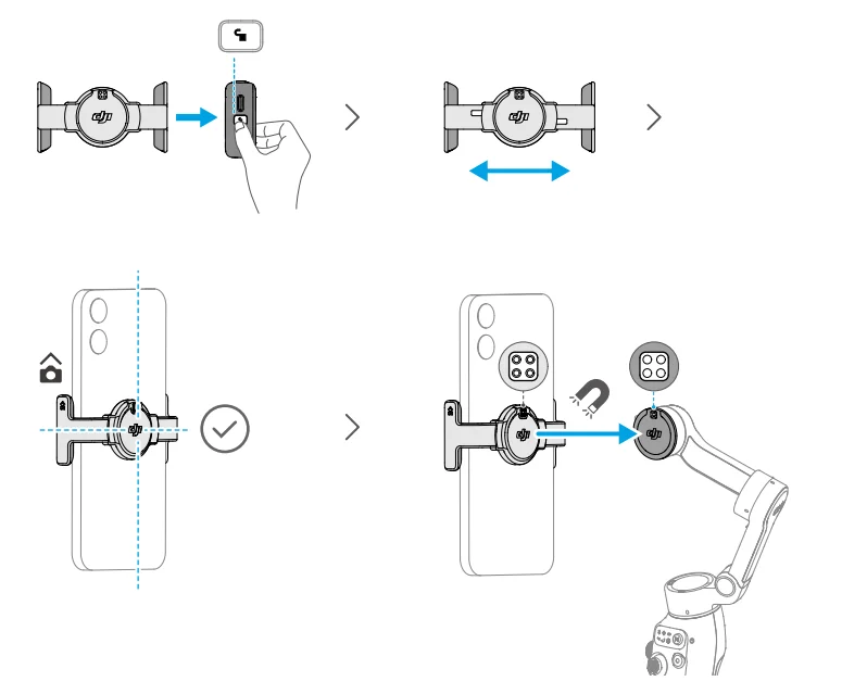 DJI Osmo Mobile 8 User Manual DJI Osmo mobile 8 6