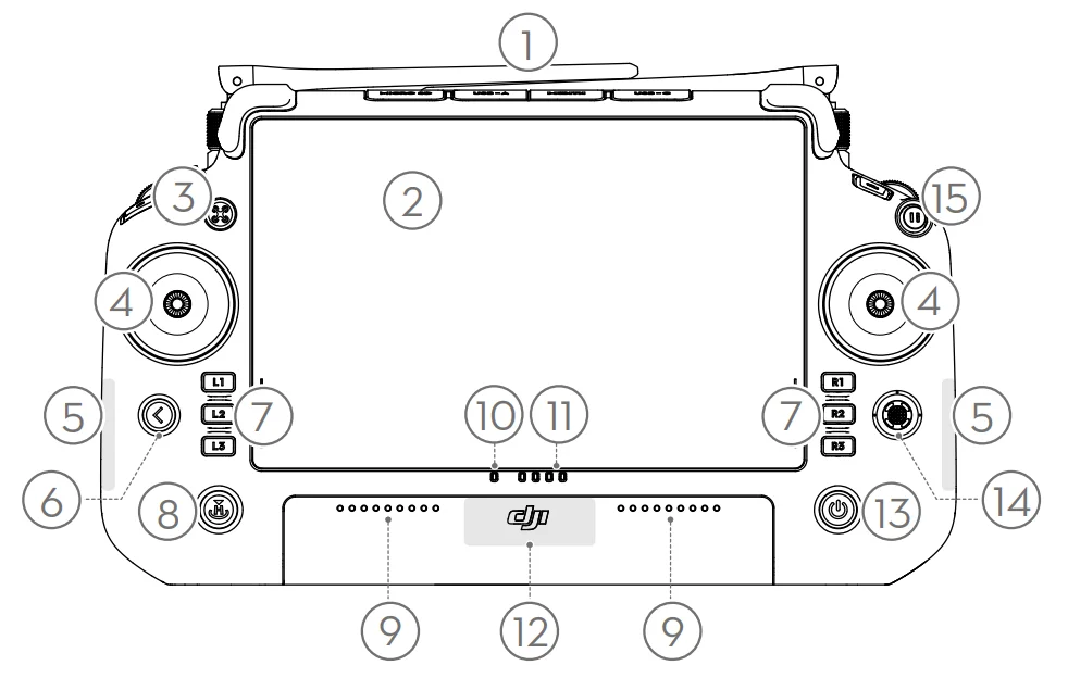 DJI RC Plus Remote Controller 1