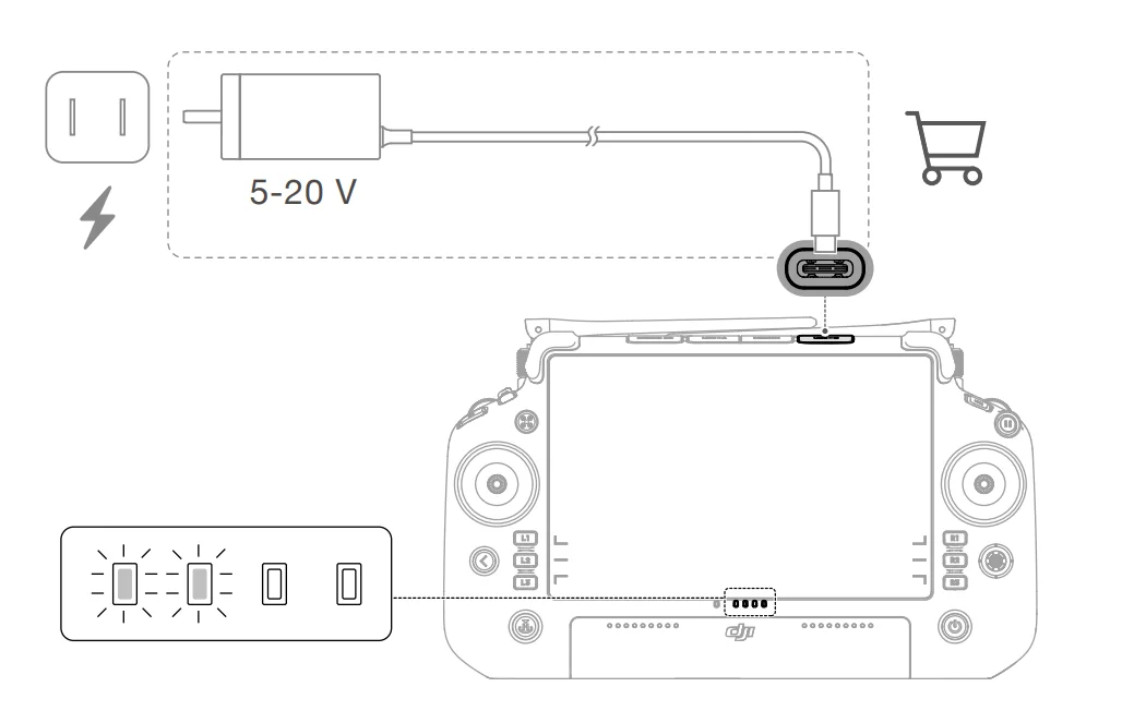 DJI RC Plus Remote Controller 7