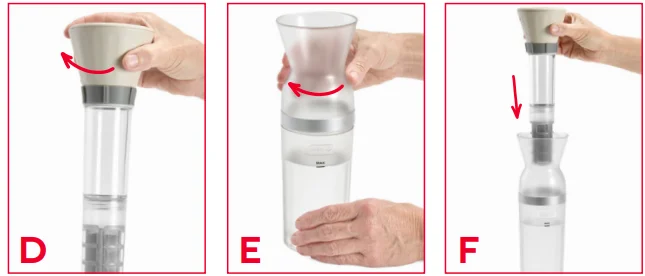 Dash DCBM10S Brew2Go Portable Cold Brew System 4