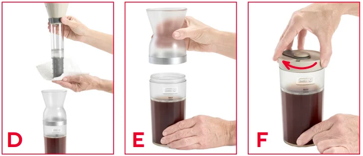 Dash DCBM10S Brew2Go Portable Cold Brew System 6