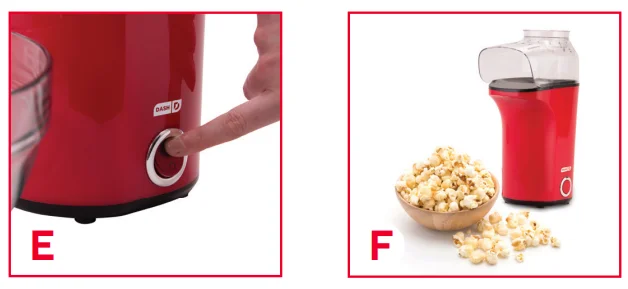 Dash DDYAP1503PK4 Popcorn Maker 4