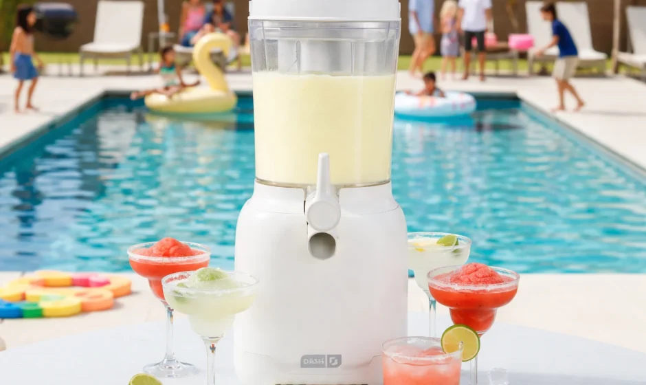 Dash DSLM10001 Slushy & Frozen Drink Maker feat