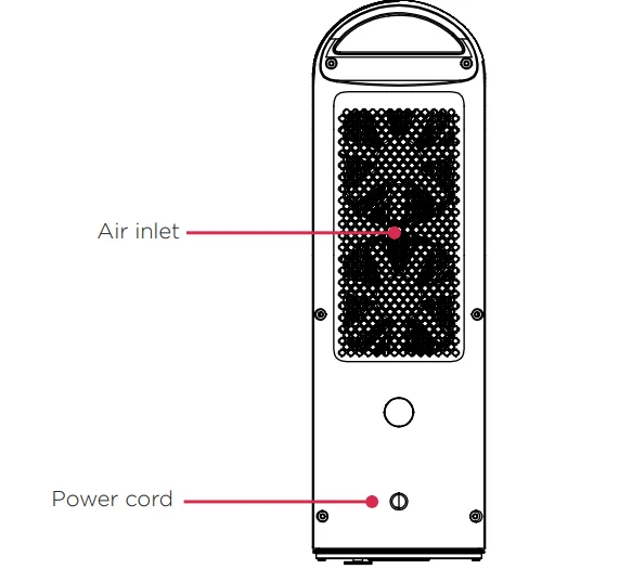 Dimplex DHCHR20D 2kW Digital Ceramic Heater 3