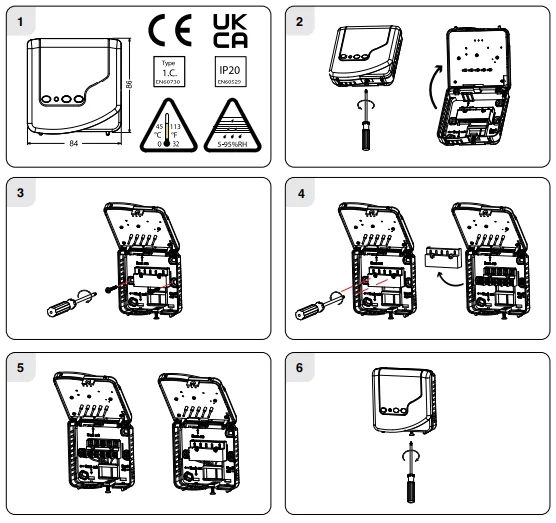 EPH CP4-HW-OT Programmable RF Cylinder Thermostat Manual EPH CP4-HW-OT Programmable RF Cylinder Thermostat 3