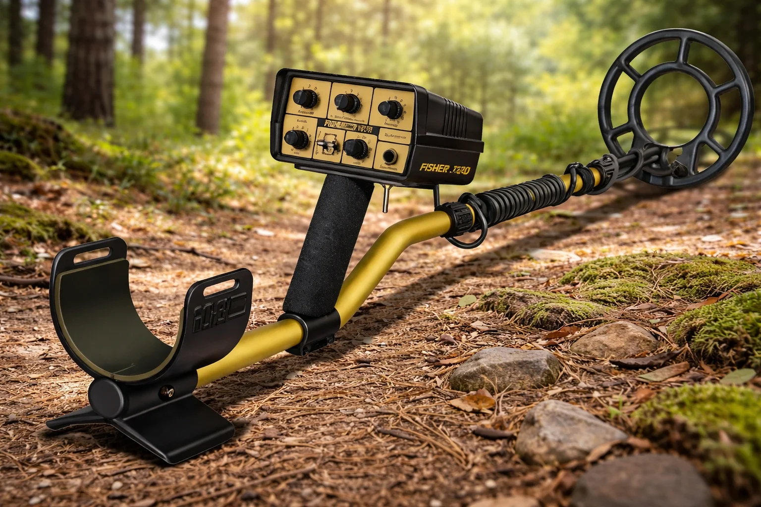 Fisher 1270 Relic Hunting Metal Detector Manual