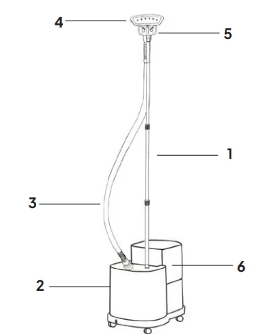 Fridja F1600 Commercial Clothes Steamer 2