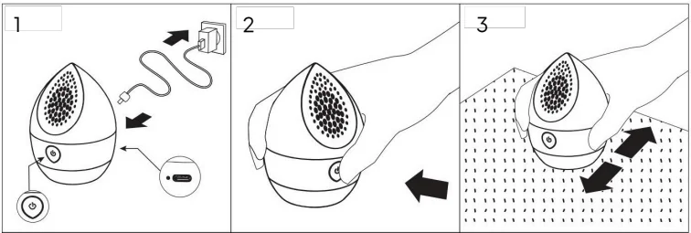 Fridja F40 Premium Fabric Shaver User Manual Fridja F40 Premium Fabric Shaver 3'