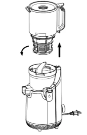 Fridja f2500 Self-Feeding Whole Fruit Juicer 10
