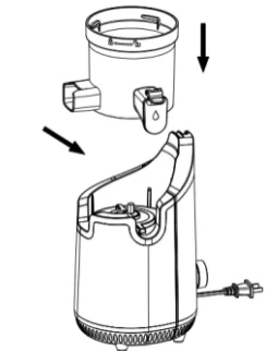 Fridja f2500 Self-Feeding Whole Fruit Juicer 5