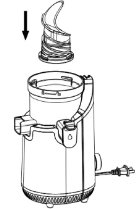 Fridja f2500 Self-Feeding Whole Fruit Juicer 6