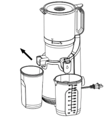 Fridja f2500 Self-Feeding Whole Fruit Juicer 9