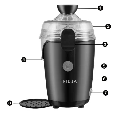 Fridja f800 Automatic Citrus Juicer 1