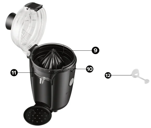 Fridja f800 Automatic Citrus Juicer 2