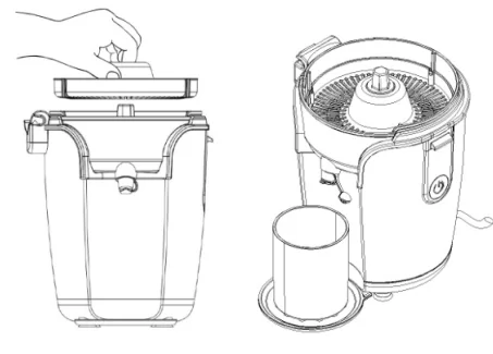 Fridja f800 Automatic Citrus Juicer 8