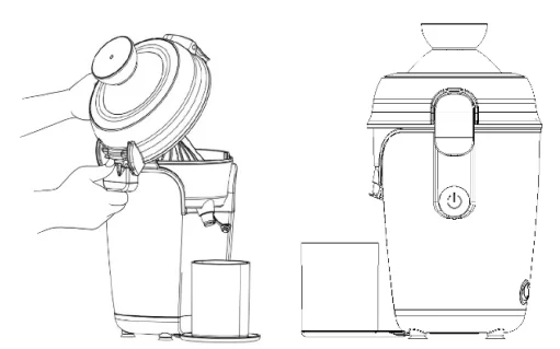 Fridja f800 Automatic Citrus Juicer 9