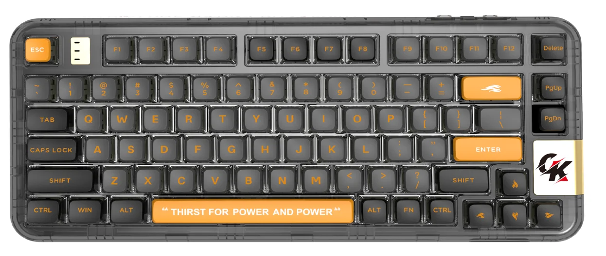 GamaKay GK75 Gasket-Mount Mechanical Keyboard 5