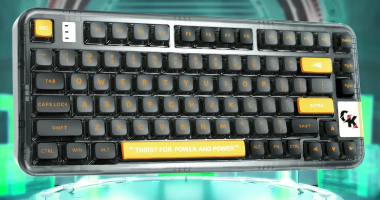 GamaKay GK75 Gasket-Mount Mechanical Keyboard featured image