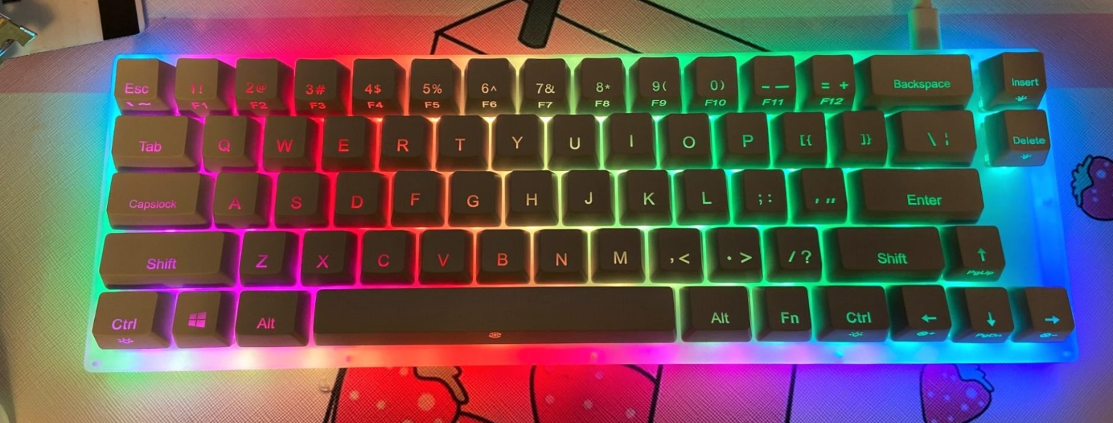 GamaKay MK61 Mechanical Keyboard Manual