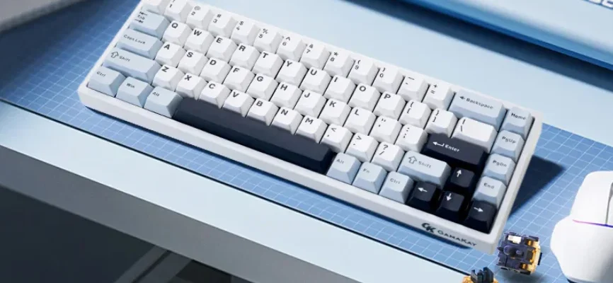 GamaKay TK68-HE Magnetic Keyboard feat