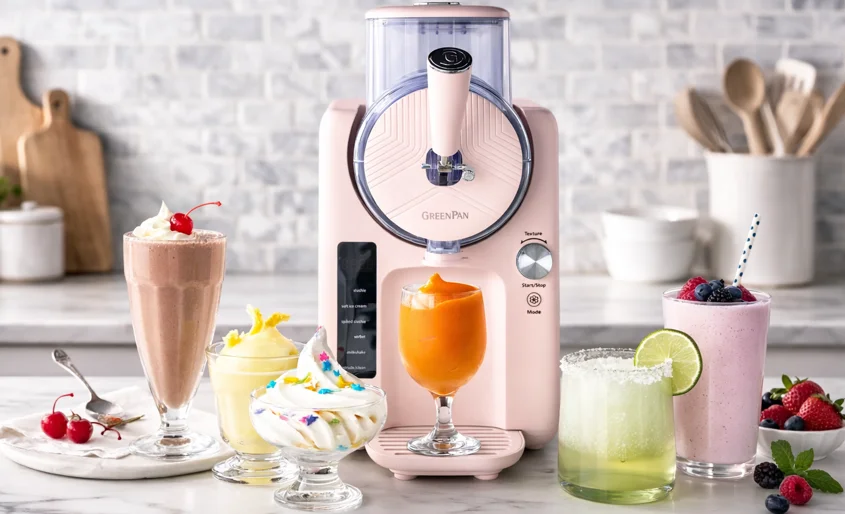 GreenPan CC010322-001 Frost Ice Cream Maker Manual GreenPan CC010322-001 Frost Ice Cream Maker feat