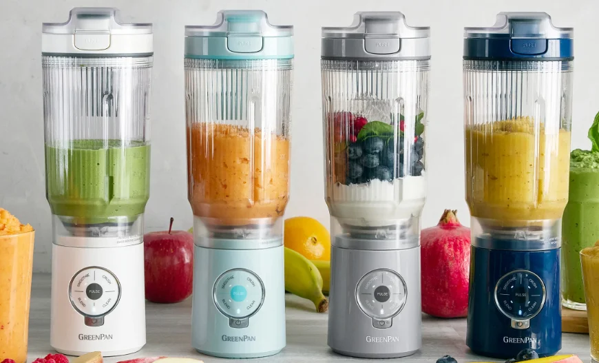 Greenpan CC010714-001 Spin & Go Portable Blender feat