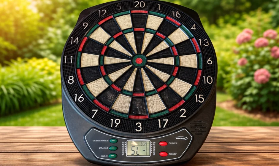 Halex Q-3200 Electronic Dartboard feat