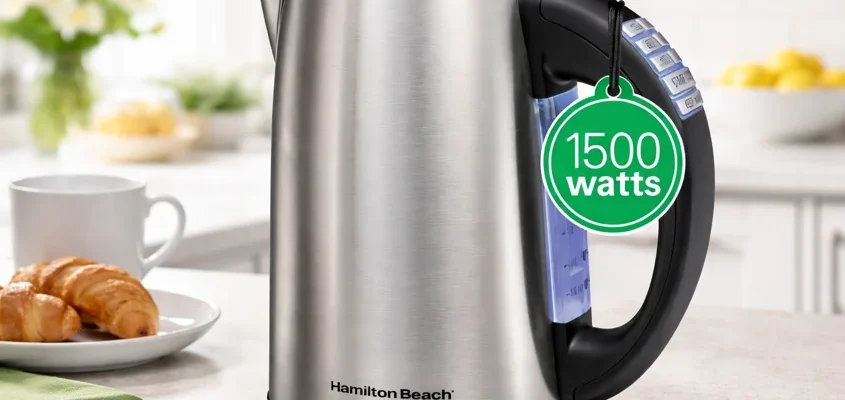 Hamilton Beach 41031 Variable Temperature Kettle feat